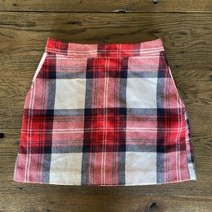 Abercrombie Plaid Skirt